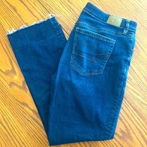 High Rise Cropped Flare